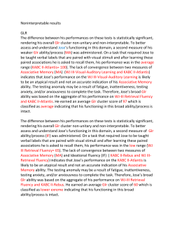 sample Noninterpretable results statements