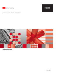 IBM Tivoli Monitoring: Troubleshooting Guide