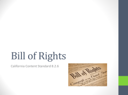 Bill of Rights