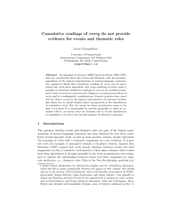 Cumulative readings of every do not provide evidence for