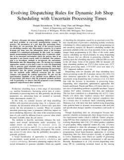 Evolving Dispatching Rules for Dynamic Job Shop Scheduling with