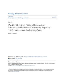 Community Regained - The Charles Green Lectureship Serie