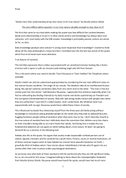 Essay 1 - Cecilien