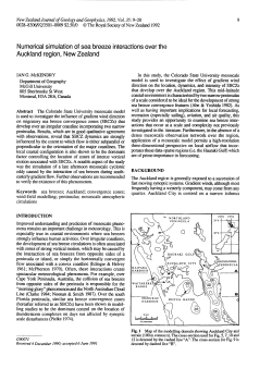 McKendry - Numerical simulation of sea breeze