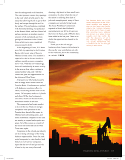 into the underground rock formation. The water pressure creates tiny