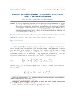 Hamiltonian Particle-Mesh Method for Two-Layer Shallow