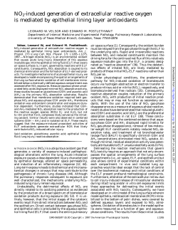 NO2-induced generation of extracellular reactive oxygen - AJP-Lung