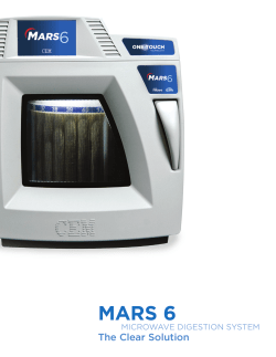 MARS 6 - CEM Corporation