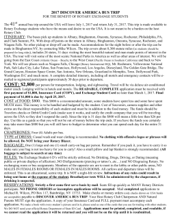 HERE - Discover America Bus Trip