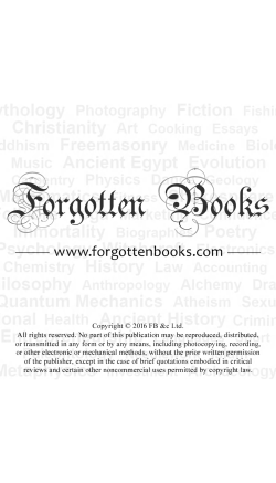 Untitled - Forgotten Books