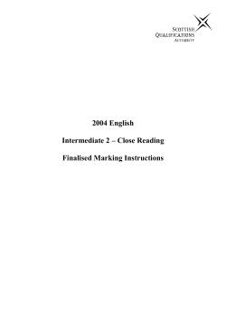2004 English Intermediate 2