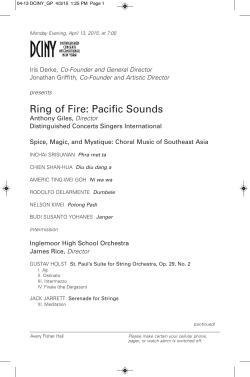 Ring of Fire: Pacific Sounds