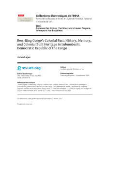 Collections &eacute;lectroniques de l`INHA