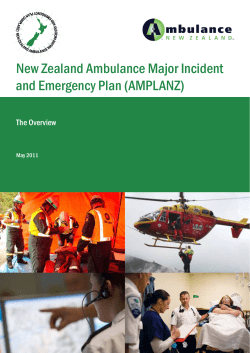 AMPLANZ 2011 - Ambulance New Zealand