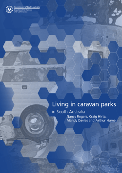 Living in caravan parks