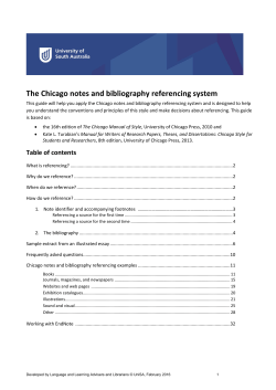 Harvard Referencing Guide - University of South Australia