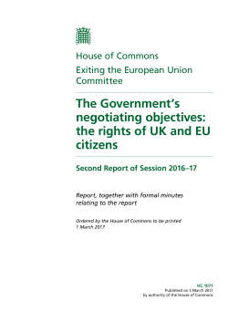 the rights of UK and EU citizens