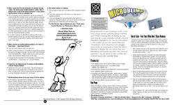 Microblimp Manual