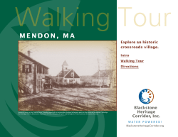 Mendon, Ma - Blackstone Heritage Corridor