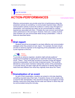 ACTION-PERFORMANCES