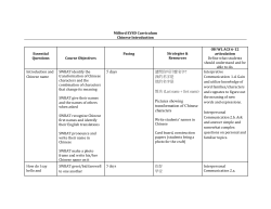 Introduction to Chinese