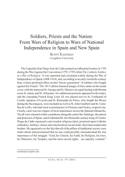Soldiers, Priests and the Nation: From Wars of Religion to Wars of