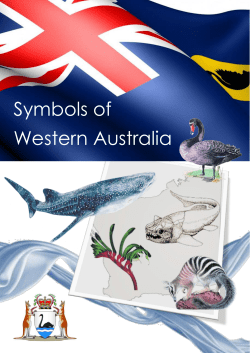 Symbols of Western Australia Booklet