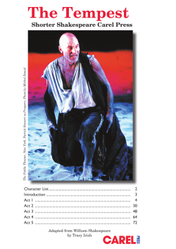 The Tempest - Carel Press