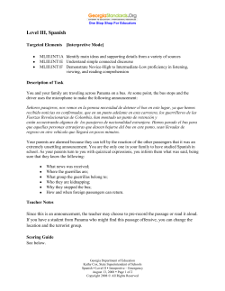 Level III, Spanish - Georgia Standards