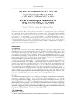 Cycles in the ecological development of Valley View