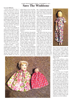 Save The Wishbone - LeRoy Historical Society