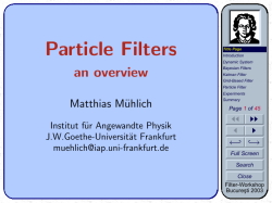 Particle Filters