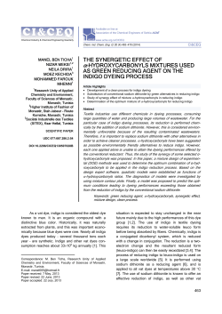 THE SYNERGETIC EFFECT OF &alpha;