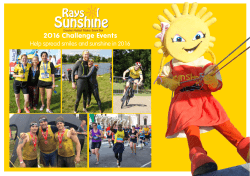 2O16 Challenge Events