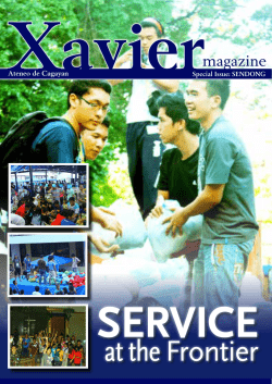 at the Frontier - Xavier University