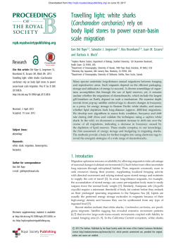 Figure 1 - Proceedings of the Royal Society B