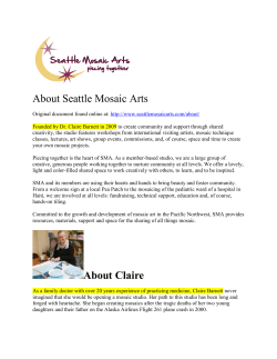 About Seattle Mosaic Arts