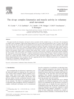 The sit-up - Semantic Scholar