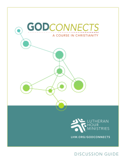 discussion guide - Lutheran Hour Ministries