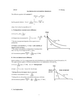Notes on Diffusion Math - EECS: www