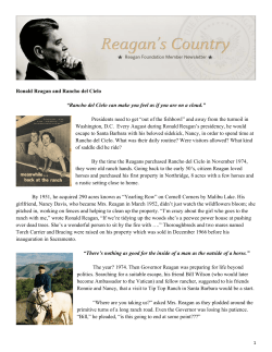 ranch - essay - Reagan Foundation