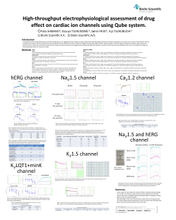 High-throughput electrophysiological assessment of drug effect on