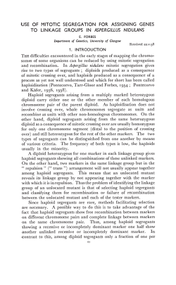 among haploid segregants. This means that an unlocated