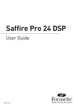 Saffire Pro 24 DSP