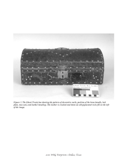 Retreating the Treaty Box:Dealing with Deteriorated Materials and
