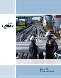 Crude Oil Transport Pumps