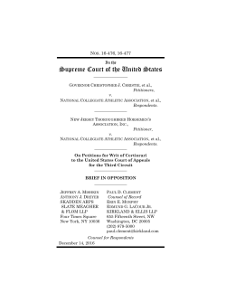opposed - SCOTUSblog