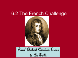 6.2 The French Challenge