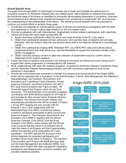 Knight ADRC 2015-2020 - Knight Alzheimer`s Disease Research