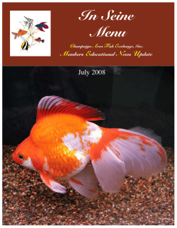 July 2008 - Champaign Area Fish Exchange